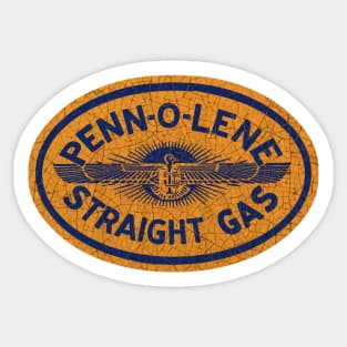Penn-o-lene Straight Gas Sticker